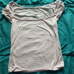 Wild Fable Soft Pink Short Sleeve Top